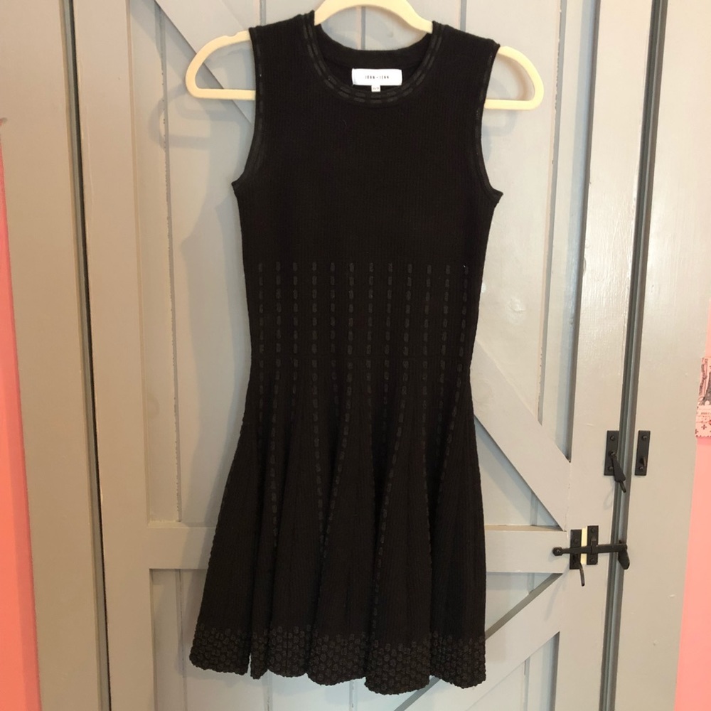 Black cocktail dress